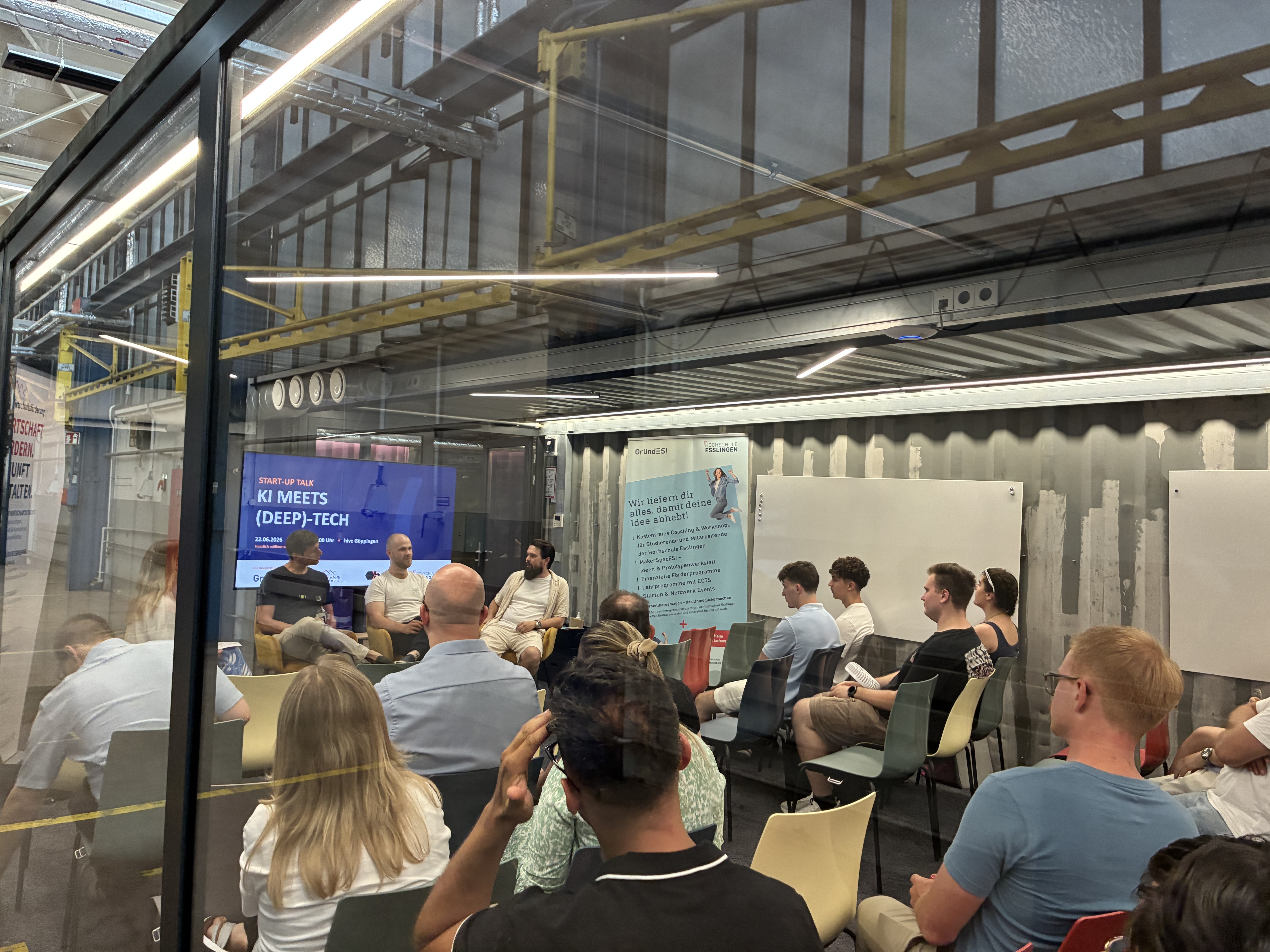 Zelos beim Start-up-Event