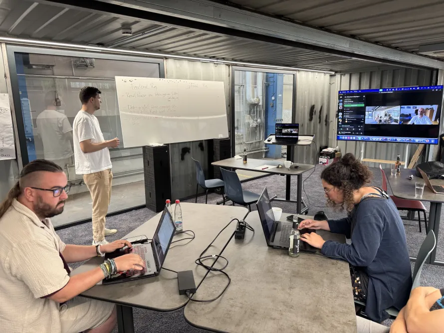 Zelos bei der Theben Challenge im HIVE Göppingen